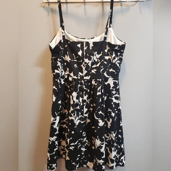 B.smart Black and White Floral Dress, 10 - Picture 2 of 6
